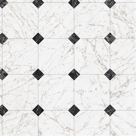 Trafficmaster Black And White Marble Paver 12 Ft Wide X Your Choice