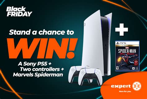 Awesome Black Friday Deals From Expert Stores And Win A Playstation 5