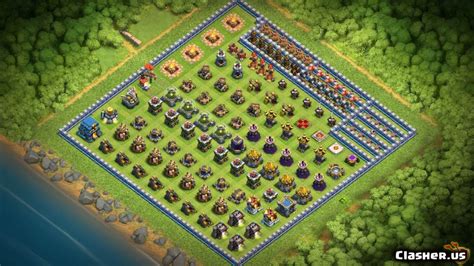 [Town Hall 12] TH12 Progress Base - Edge-Obstacle Forcing [With Link