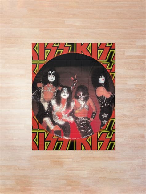 Kiss Band Comforter By Ind3finite Redbubble
