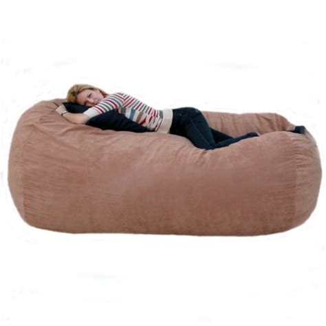 The cozy sack foam chair is the most comfortable place to sit anywhere. 7-feet Xx-large Rust Cozy Sac Foof Bean Bag Chair Love ...