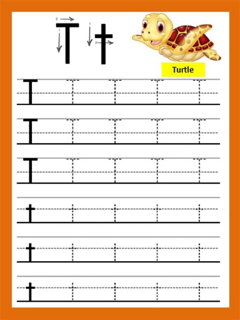 Letter Tt in 2020 | Letters for kids, Lettering, Tracing letters