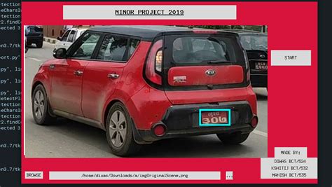 REAL TIME NUMBER PLATE RECOGNITION SYSTEM - AI PROJECTS