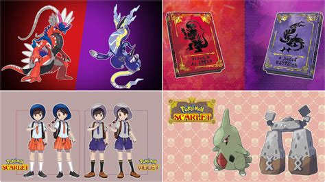 Pokemon Scarlet And Violet All Exclusive Pokemons