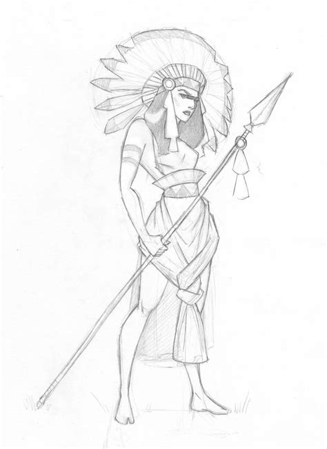 Image Result For Drawings Of Female Warriors Aztec Warrior Warrior