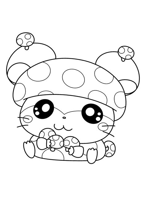 Coloring Page Hamtaro Coloring Pages 23