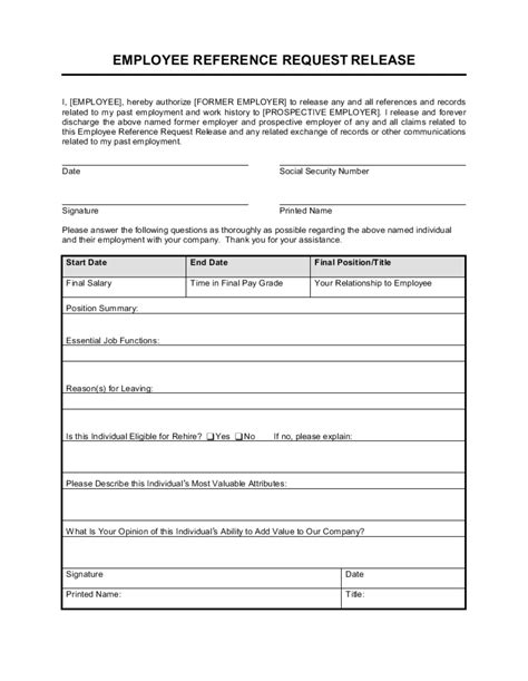 30 Reference Check Templates And Forms Free And Premium Docpdf