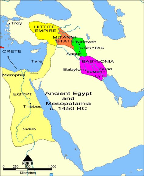 Ancient Egypt And The Middle East Map Zip Code Map