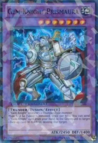 Yugioh Duel Terminal 6 Single Card Parallel Rare Gem Knight Prismaura