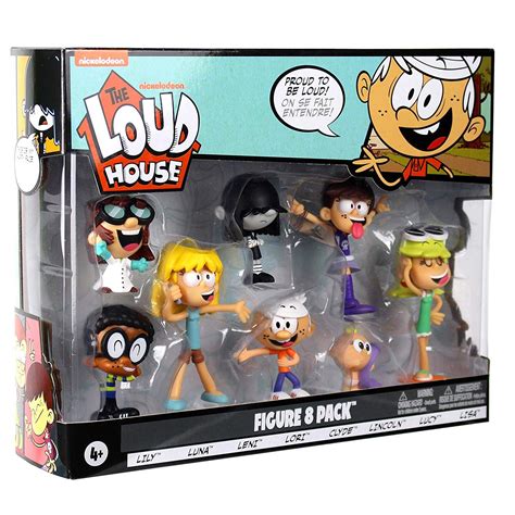 The Loud House Are Now Available In An 8 Piece Toy Figure Set