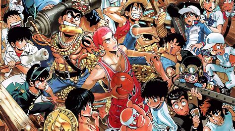 Crossover Shonen Jump Hd Wallpaper And Background 1951