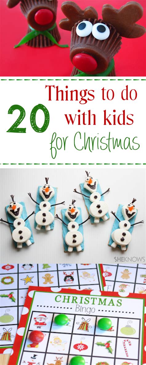 20 Fun Things To Do With Kids For Christmas Crazy Little Projects