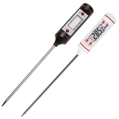 Digital Lcd Display Food Thermometer Bbq Thermometer Probe Kitchen