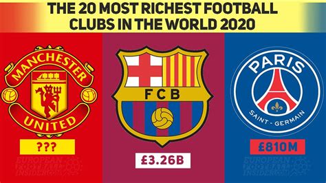 Good teams shine in any old arena; The 20 MOST Richest Football Clubs In The World 2020 ...