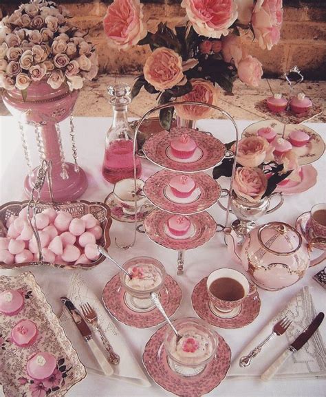 Pink Tea Party Vintage Tea Party Pink Parties Vintage Pink Vintage