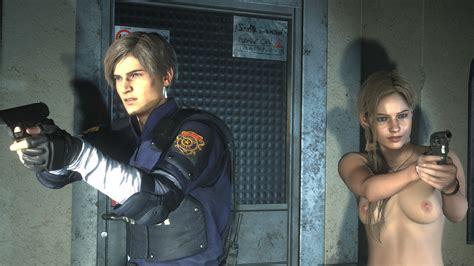 Resident Evil 2 Claire Nude Mod Far From Horrifying Sankaku Complex