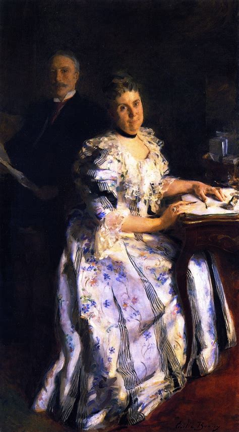 Mr And Mrs Anson Phelps Stokes Painting Cecilia Beaux Oil Paintings