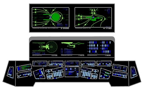 Voyage Home 1701 A Console Graphics The Trek Bbs