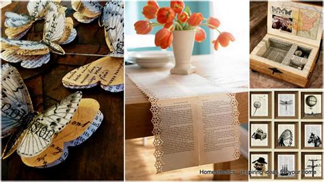 See more ideas about diy crafts vintage, book crafts diy, book crafts. 39 Delicate Book Project Ideas Worth Considering | Homesthetics - Inspiring ideas for your home.