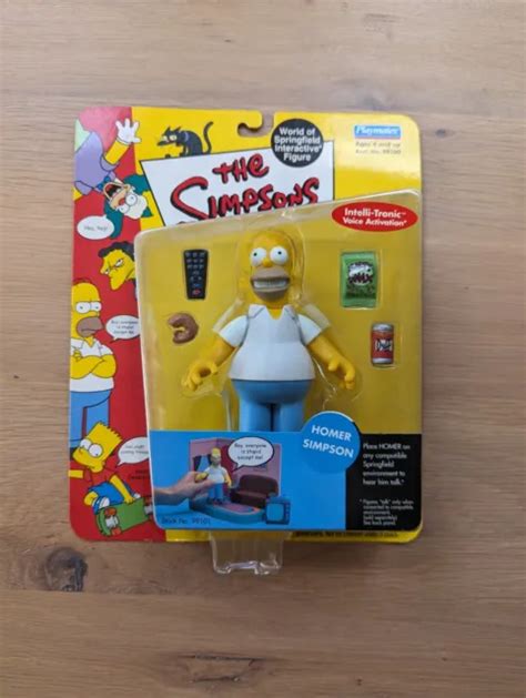 The Simpsons World Of Springfield Homer Simpson Series 1 Action Figure Wos Eur 1338 Picclick Fr
