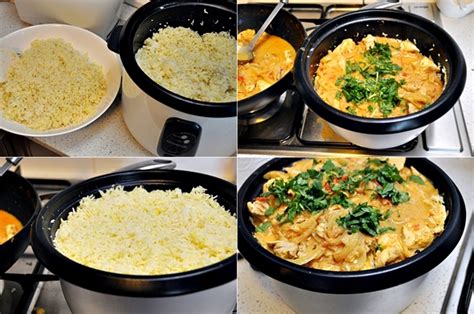 Beef biryani is comprised of three cooking steps: Chicken Biryani (Using a Rice Cooker) - Fuss Free Cooking