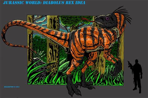 Jurassiraptor Diabolus Rex Fan Art Jurassic Park Fans Speculate