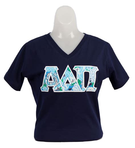 Alpha Delta Pi Lilly Tshirt Adpi Lilly T Shirt A D Pi Lilly Tshirt