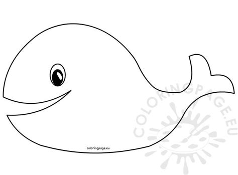 Decorate with a baby whale theme, add in lime green, baby blue and navy blue. Baby shower whale template - Coloring Page