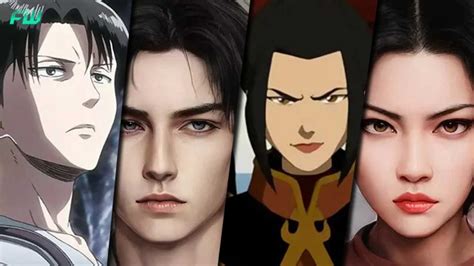 30 Anime And Cartoon Characters Brought To Life Using Ai