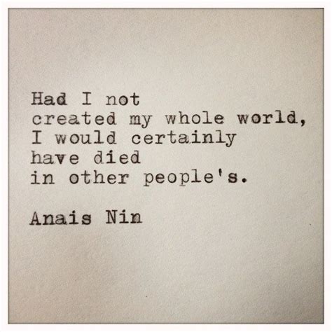In My Own World Quotes. QuotesGram