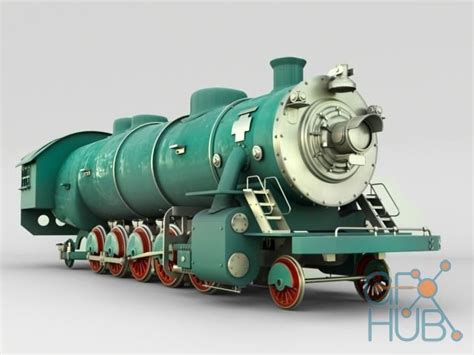 3d Model Steam Locomotive Gfx Hub