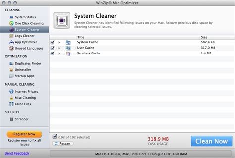 Winzip Mac Optimizer Download