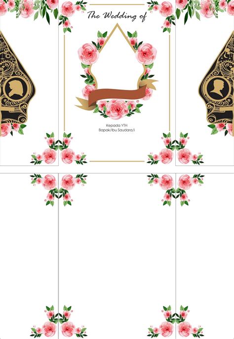 Desain ini menggunakan format coreldraw x4 yang bisa anda edit. Mentahan Undangan Pernikahan - MOCKUP FRESH