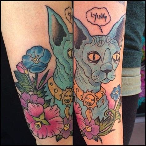 Saga Lying Cat By Apryl27tattoo 😸 At 27 Tattoo Studio Comic Tattoo