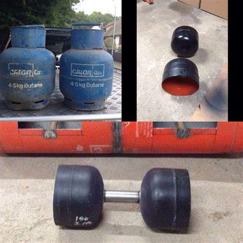 When it comes to training for strongman technique is critical! Homemade loadable dumbell, 2" handle Fine for strongman training | homegym | Pinterest | Gym