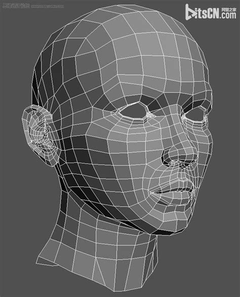 Pin By Kee Kee On 3d Face Topology Topology Polygon Modeling