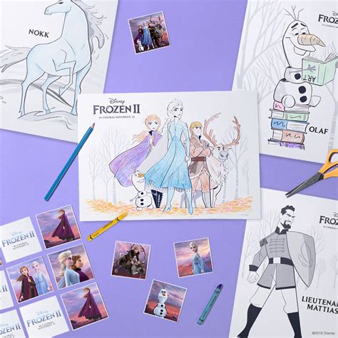 Your Little Ones Will Love These Disneys Frozen 2 Printable Activity