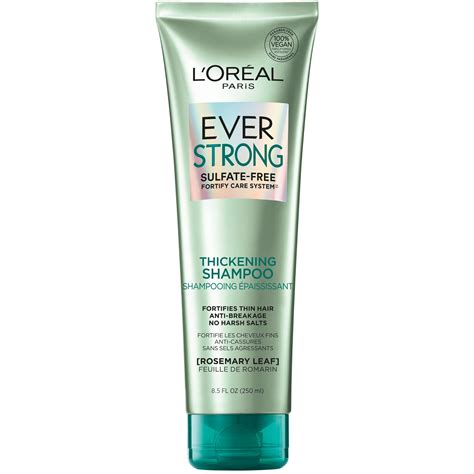 Loreal Paris Everstrong Sulfate Free Thickening Shampoo 85 Fl Oz