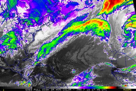 Caribbean Hurricane Blog Tropical Atlantic Basin Satellite Image