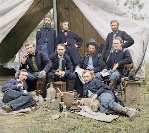 Photos See The American Civil War In Color Time