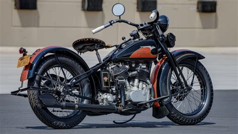 1933 Harley Davidson Vld At Monterey 2018 As F175 Mecum Auctions