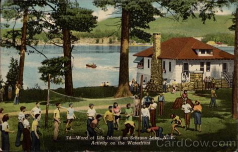Maybe you would like to learn more about one of these? 74-Word of Life Island on Schroon Lake, N.Y. Activity on ...