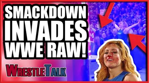 Wwe Smackdown Invades Raw Wwe Raw Nov 12 2018 Review Wrestletalk
