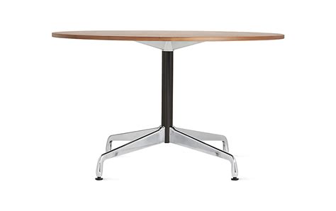 The pedestal collection, including the saarinen coffee table,. Eames Table with Round Top and Segmented Base - Herman Miller