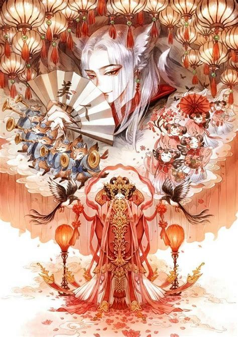 Hình xăm cá chép bắp tay. Tranh Cổ Trang-lượm Nhặt - Hồ ly | Anime, Kỳ ảo, Ảnh tường cho điện thoại