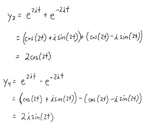 Then the new equation satisfied by y(t) is. Solving a second-order, homogeneous differential equation ...