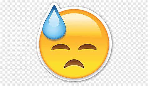 Emoji Emoticon Sedih Png Pngegg