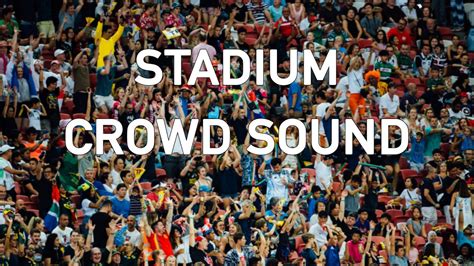 Sports Stadium Crowd Cheers Sound High Quality Sfx Sound Effects Of The