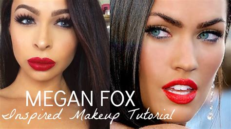 Krystal Allen Beauty Celebrity Inspired Makeup Tutorial Megan Fox