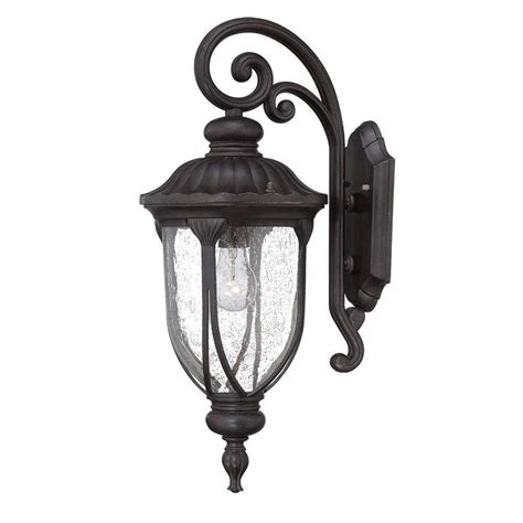 Imper!al 5 watt led outdoor exterior wall lamp up down (only up or only down) light fixture lamp grey finish (warm. Acclaim Lighting Laurens Collection 1-Light Black Coral ...
